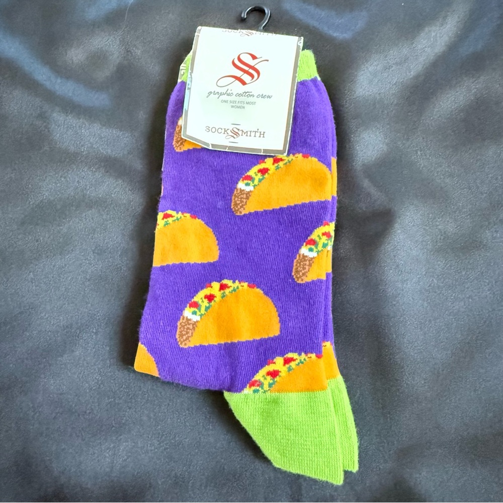 SockSmith‎ Women's Socks Graphic Cotton  Crew One Size